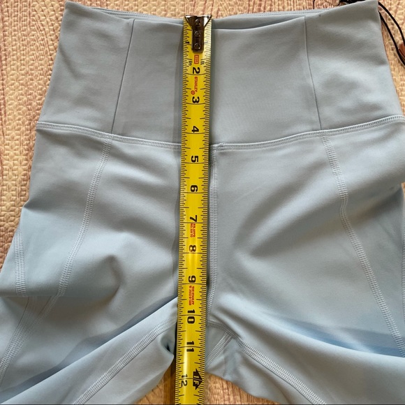 NWT GIRLFRIEND COLLECTIVE x Net-a-Porter Compressive High-Rise Leggings, Dew, XS - Picture 9 of 11